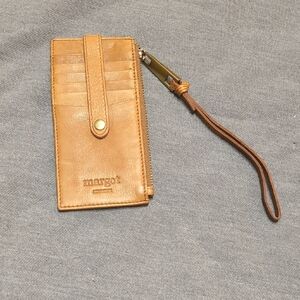 Margot Tan Leather Wallet